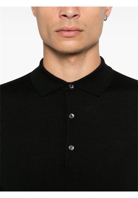 polo knitwear man black ASPESI | M197 V10801241